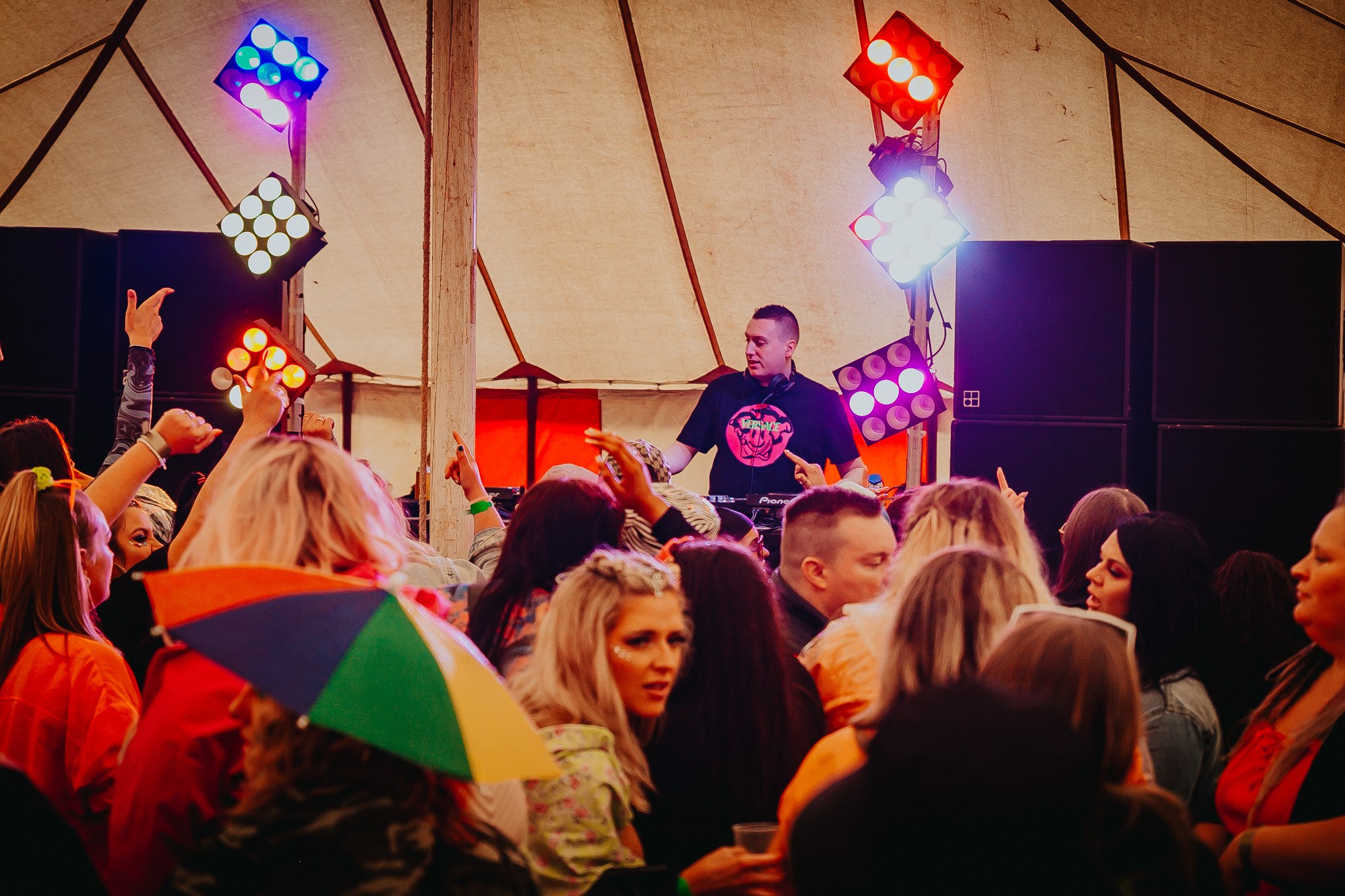 Crowd at a Jack Diamond DJ performance